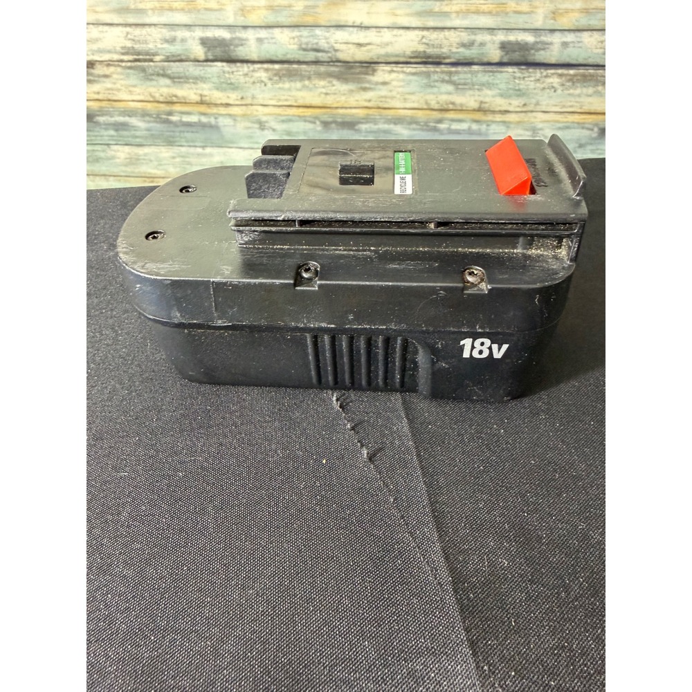 Black & Decker 18V Battery Pack OS Black Good‎ 244760-00 NiCd Slide Style
